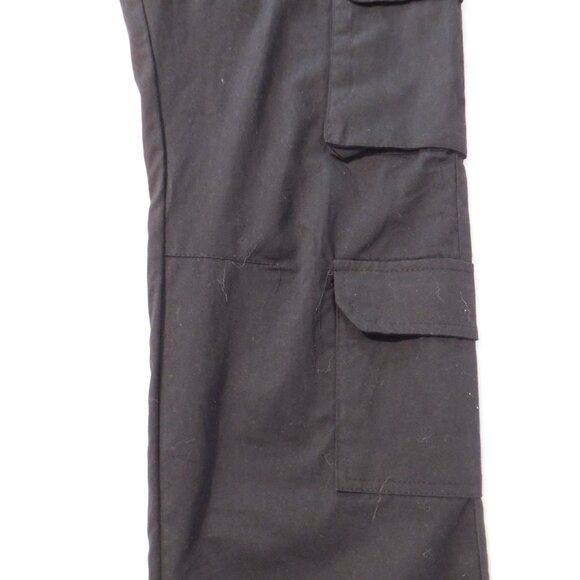 Green Goddess Black Cargo Pants Womens Size Medium Cotton NEW - Picture 9 of 9